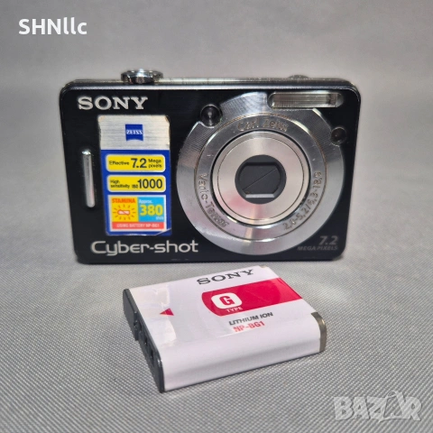 Цифров фотоапарат Sony Cyber Shot DSC-W55, снимка 8 - Фотоапарати - 54236412