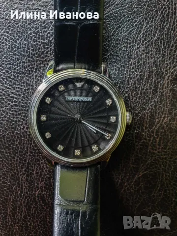 Оригинален дамски часовник Emporio Armani с гаранция, снимка 2 - Дамски - 45022435