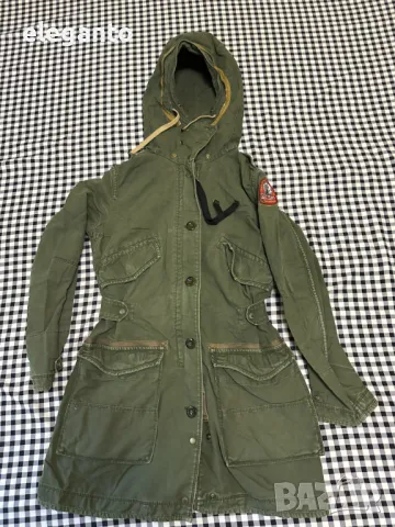 Parajumpers Halifax Flea Market Jacket Army дамско яке размер ХС , снимка 3 - Якета - 46887614