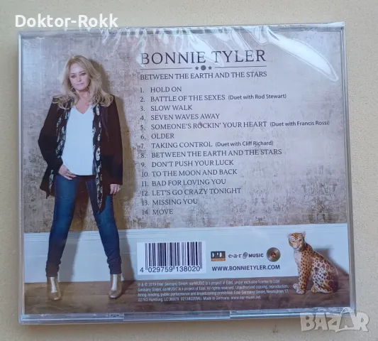 Bonnie Tyler - Between The Earth And The Stars (2019), снимка 2 - CD дискове - 47017123