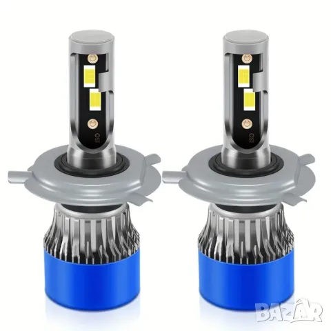 Roadsun 2бр. LED Фарове за Кола - H1/H7/H11  75000LM, 200W Дълги/Къси С, снимка 2 - Аксесоари и консумативи - 49409629