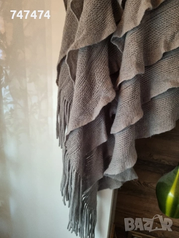 ПОНЧО /НАМЕТКА, снимка 5 - Блузи с дълъг ръкав и пуловери - 53198032