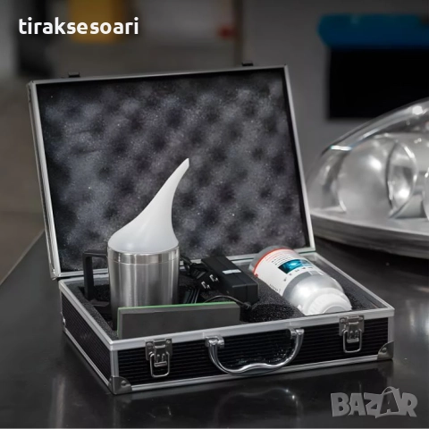 Професионален комплект за възстановяване и полиране на фарове, снимка 3 - Аксесоари и консумативи - 52057672