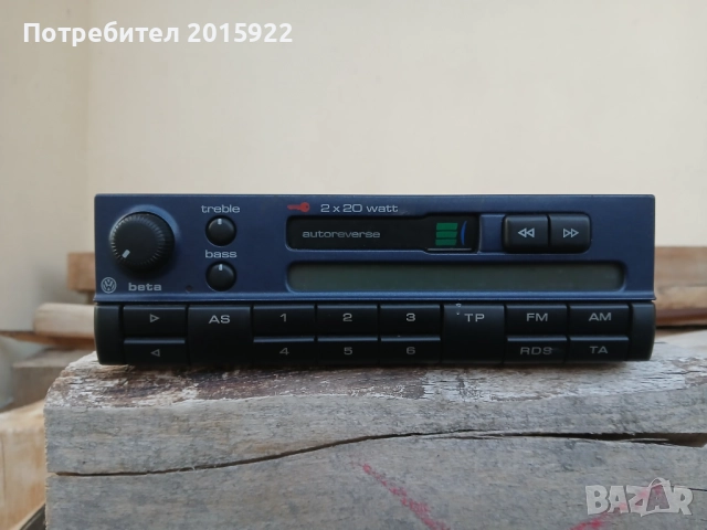 Оригинален касетофон за vw Golf 3.4..vento.passat.vw schiroko.polo.vw pink Floyd .Beta.4., снимка 3 - Аксесоари и консумативи - 52405981