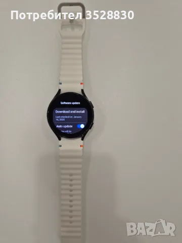 Samsung Galaxy Watch 4 44mm R875 черен LTE 4G в много добро състояние, снимка 1 - Смарт часовници - 48757643