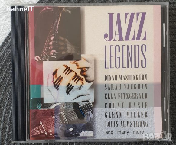 Джаз легенди , снимка 14 - CD дискове - 45888614