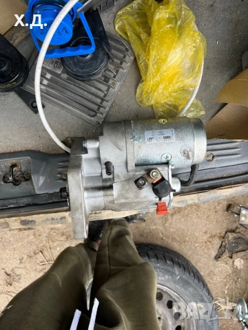 Стартер Хюндай Теракан 2.9CRDi 163кс., снимка 2 - Части - 52009111