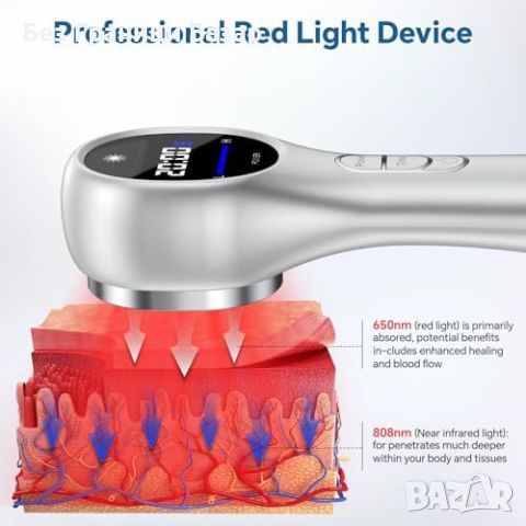 Нова Лампа с Червена и Инфрачервена Светлина за Облекчаване на Болка, снимка 4 - Други - 45464143