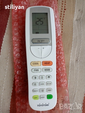 дистанционно за климатик Toyotomi