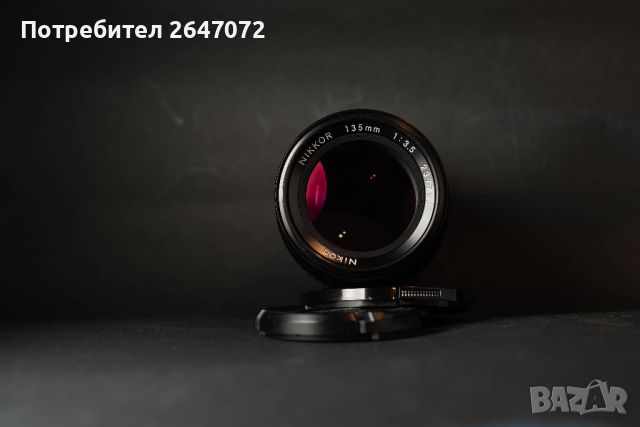 Nikon 135mm 3.5 Ai-s, снимка 3 - Обективи и филтри - 46335184