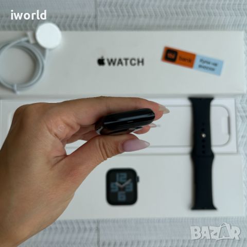 КАТО НОВ❗️Apple Watch SE 2 ❗️Лизинг от 18лв/м❗️(2nd gen) ❗️ 40mm ❗️ Midnight  E-SIM, снимка 8 - Смарт часовници - 46704691