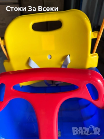 Детска люлка с облегалка 3 в 1 за безопасна игра, снимка 9 - Други - 53832938