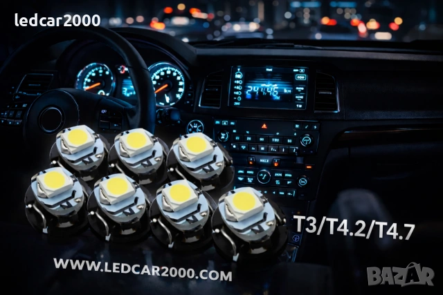 Лед Крушки Led T3 T4.2 T4.7