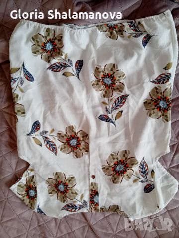 Дамска лятна блузка с къс ръкав , снимка 2 - Тениски - 45711537
