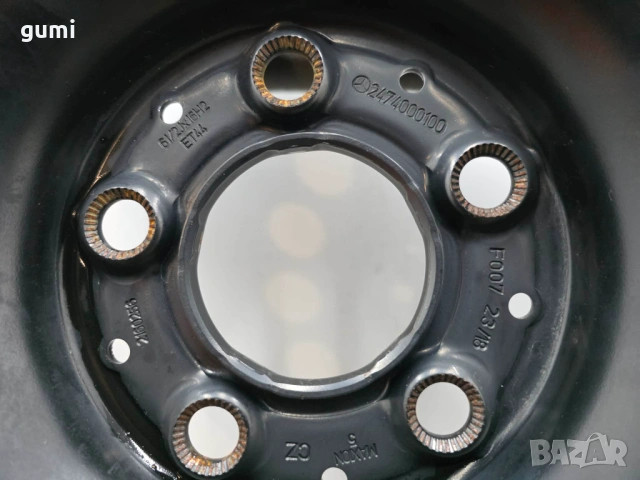 4бр 16ски джанти за MERCEDES 5x112мм A161286, снимка 7 - Гуми и джанти - 53910629