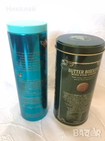 Метални кутии за бисквити Harrods и Fortnum & Mason, нови, празни, подходящи за колекция и декорация, снимка 9 - Колекции - 52262715