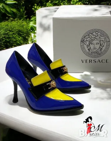 дамски обувки на ток versace , снимка 3 - Дамски обувки на ток - 46860799