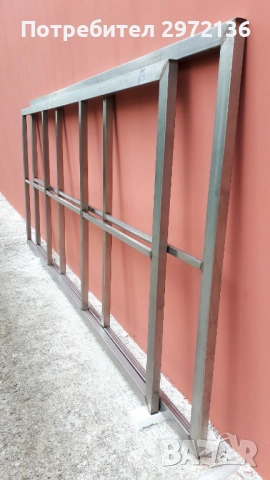 Рамка от правоъгълни неръждаеми тръби AISI 304, снимка 2 - Строителни материали - 53156712