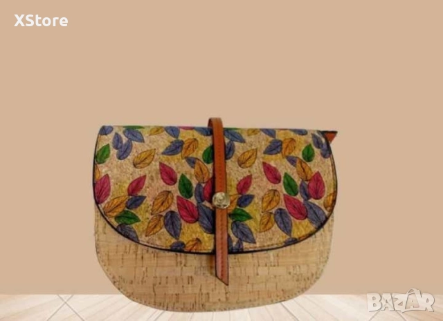 Интересна дамска чанта на листа, снимка 4 - Чанти - 52583533