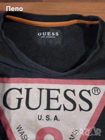 Блуза Guess, снимка 2 - Блузи с дълъг ръкав и пуловери - 45037532