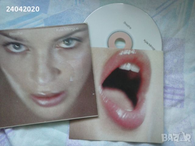 Kylie Minogue – Breathe оригинален диск, снимка 1 - CD дискове - 45925447