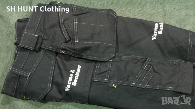 Snickers 3235 High-Vis Cotton Holster Pocket Trousers размер 54 / XL работен панталон W2-64, снимка 11 - Панталони - 52067725