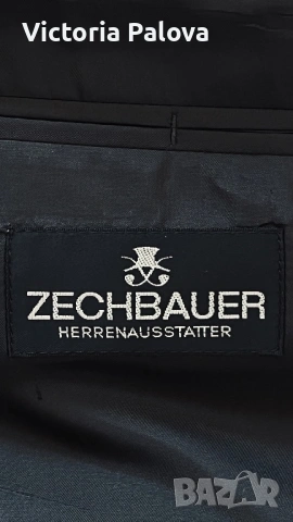  Guabello 100% чиста нова вълна – качествено мъжко сако Zechbauer Herrenausstatter , снимка 12 - Сака - 54084887