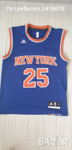 Adidas NBA Derrick ROSE New York # 25 I Mens Size S  ОРИГИНАЛ! МЪЖКИ  Баскетболен ПОТНИК!