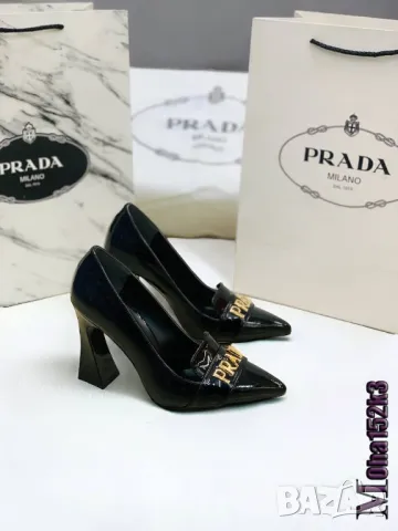 дамски обувки на ток prada , снимка 3 - Дамски обувки на ток - 46858374