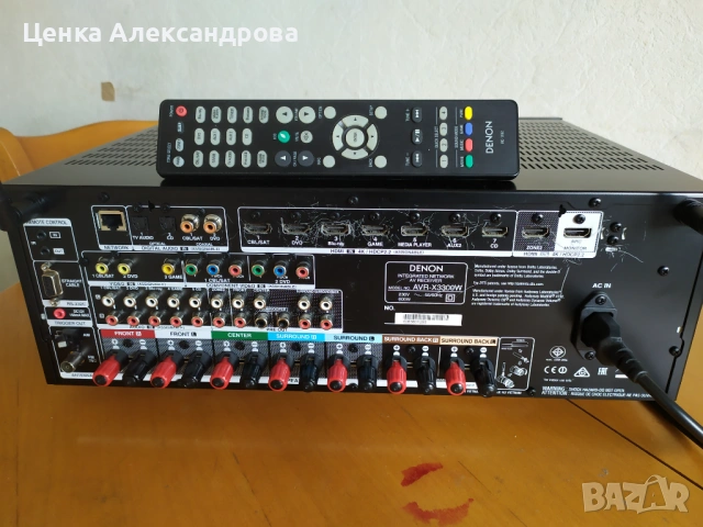 Denon AVR-X3300W, снимка 16 - Ресийвъри, усилватели, смесителни пултове - 53362528