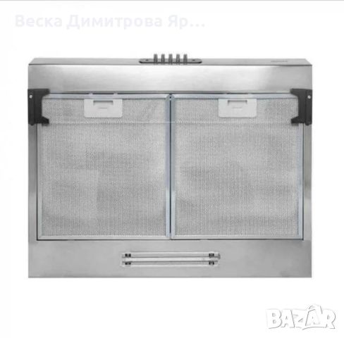 Абсорбатор, 160W, класик, бял, AMK- 2119IX, 160W, класик, INOX, 2 мотора, снимка 7 - Абсорбатори - 46783663