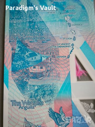 Банкнота - Източни Кариби - 10 долара UNC | 2019г., снимка 8 - Нумизматика и бонистика - 45232291