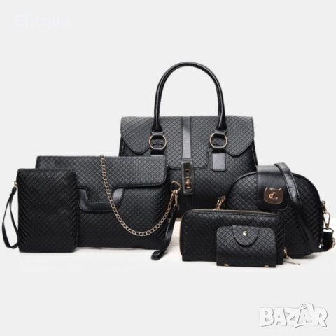 Сет 6 чанти двойна декорация, снимка 6 - Чанти - 52592106