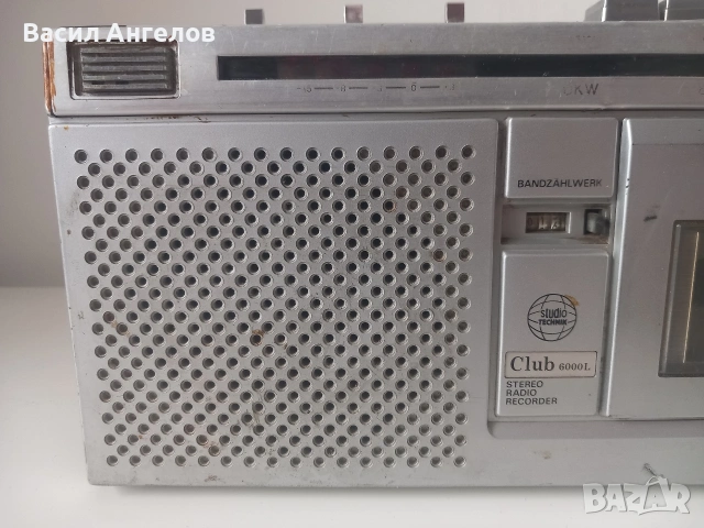 касетофон, снимка 3 - Радиокасетофони, транзистори - 53719870