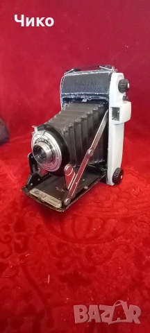 Стар английски мехов фотоапарат Кодак, снимка 12 - Антикварни и старинни предмети - 53776473