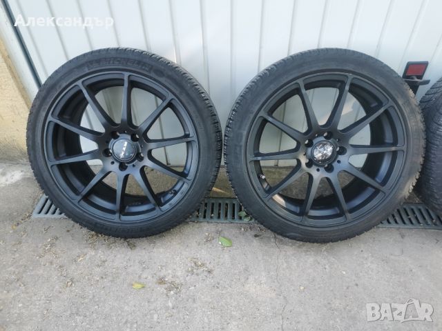 Зимни гуми Michelin 225/40/R18 с джанти RTX 5x112, снимка 15 - Гуми и джанти - 45889932