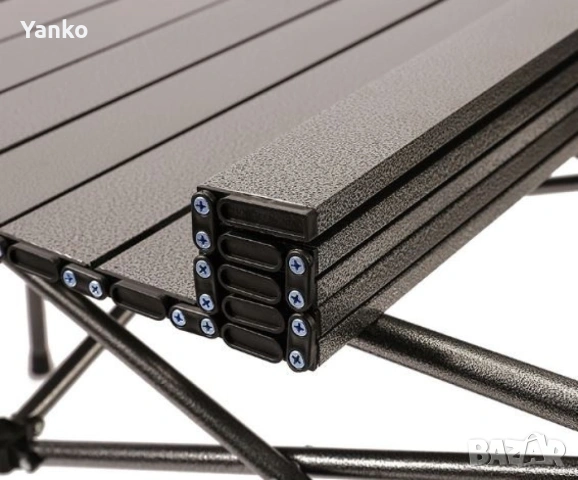 Комплект сгъваеми градински столове и маса, снимка 4 - Градински мебели, декорация  - 53948727