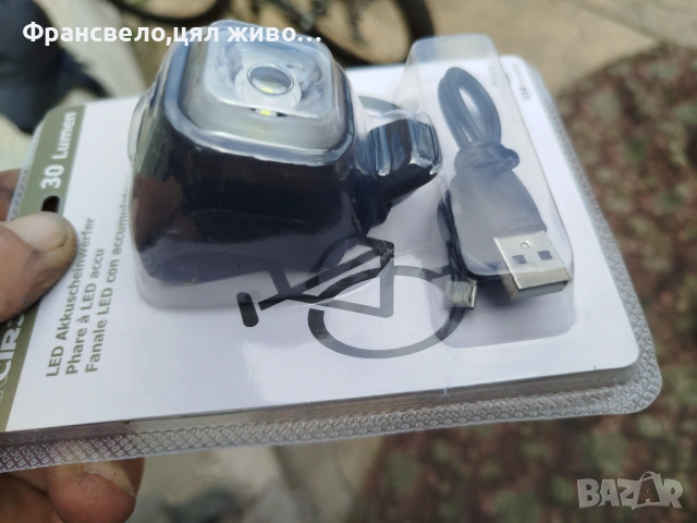 Фар за велосипед колело , снимка 2 - Аксесоари за велосипеди - 54095405