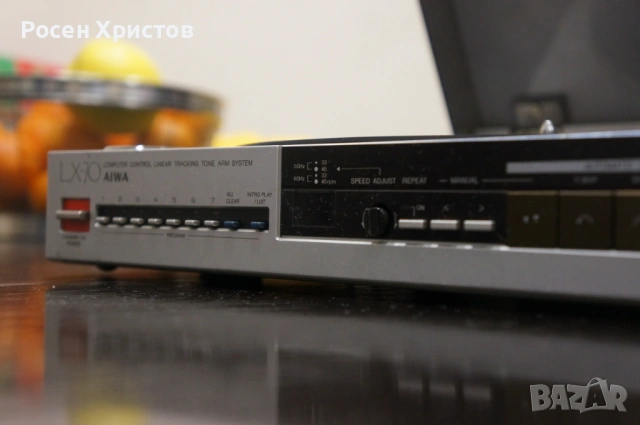 Тангенциален грамофон AIWA LX-70 , снимка 4 - Грамофони - 53487843