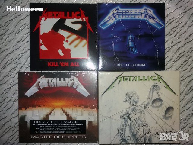 Оригинални дискове Metallica, Slayer, Testament, Overkill, снимка 4 - CD дискове - 45269726