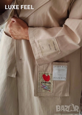 💎Бутиков Деним Тренч, снимка 2 - Якета - 53926197