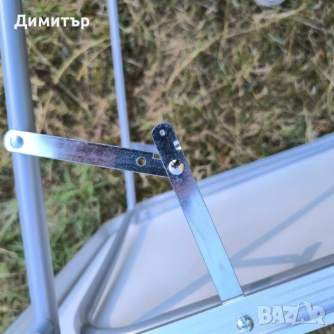 Маса алуминиева сгъваема НОВА, снимка 2 - Маси - 51393400