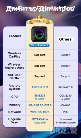 Carlin CarPlay Android Auto, снимка 9 - Аксесоари и консумативи - 52425083