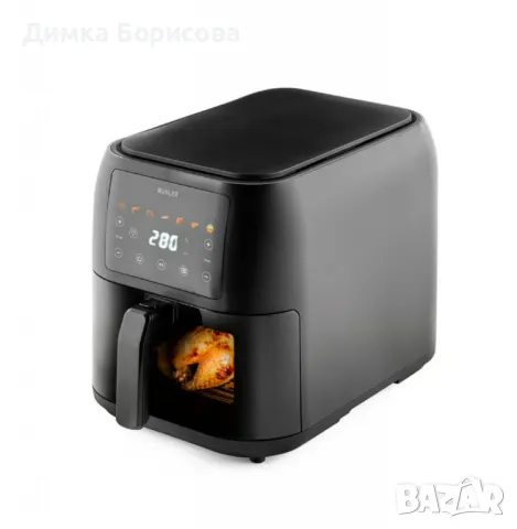 Фритюрник с горещ въздух MFX-815, 1700W, 8L, LED, снимка 1 - Фритюрници - 48081602