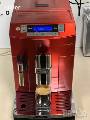 Кафемашина кафе автомат delonghı Primadonna S с гаранция, снимка 11 - Кафемашини - 49656792