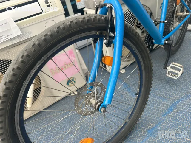 010511 синьо mountine bike  колело 26'' колело / велосипед / байк -цена 170лв  - спортно широко корм, снимка 4 - Велосипеди - 50113329