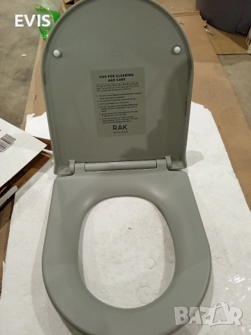 Луксозна седалка RAK Ceramics (Soft-Close) – Сива