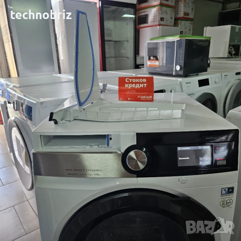 Немска инверторна пералня със сушилня с термопомпа AEG Wi-Fi SERIES 9000 - ГАРАНЦИЯ, снимка 8 - Перални - 54125443