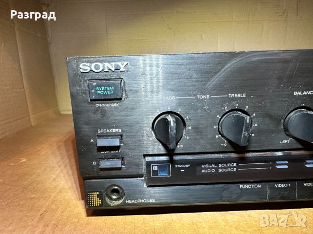 Усилвател  SONY   TA - AV 490, снимка 3 - Ресийвъри, усилватели, смесителни пултове - 46407546