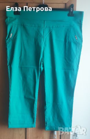 Дамски летен панталон за пищни дами, снимка 1 - Панталони - 46409662